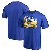 Men's Golden State Warriors 2017 NBA Champions Royal T-Shirt FengYun,baseball caps,new era cap wholesale,wholesale hats